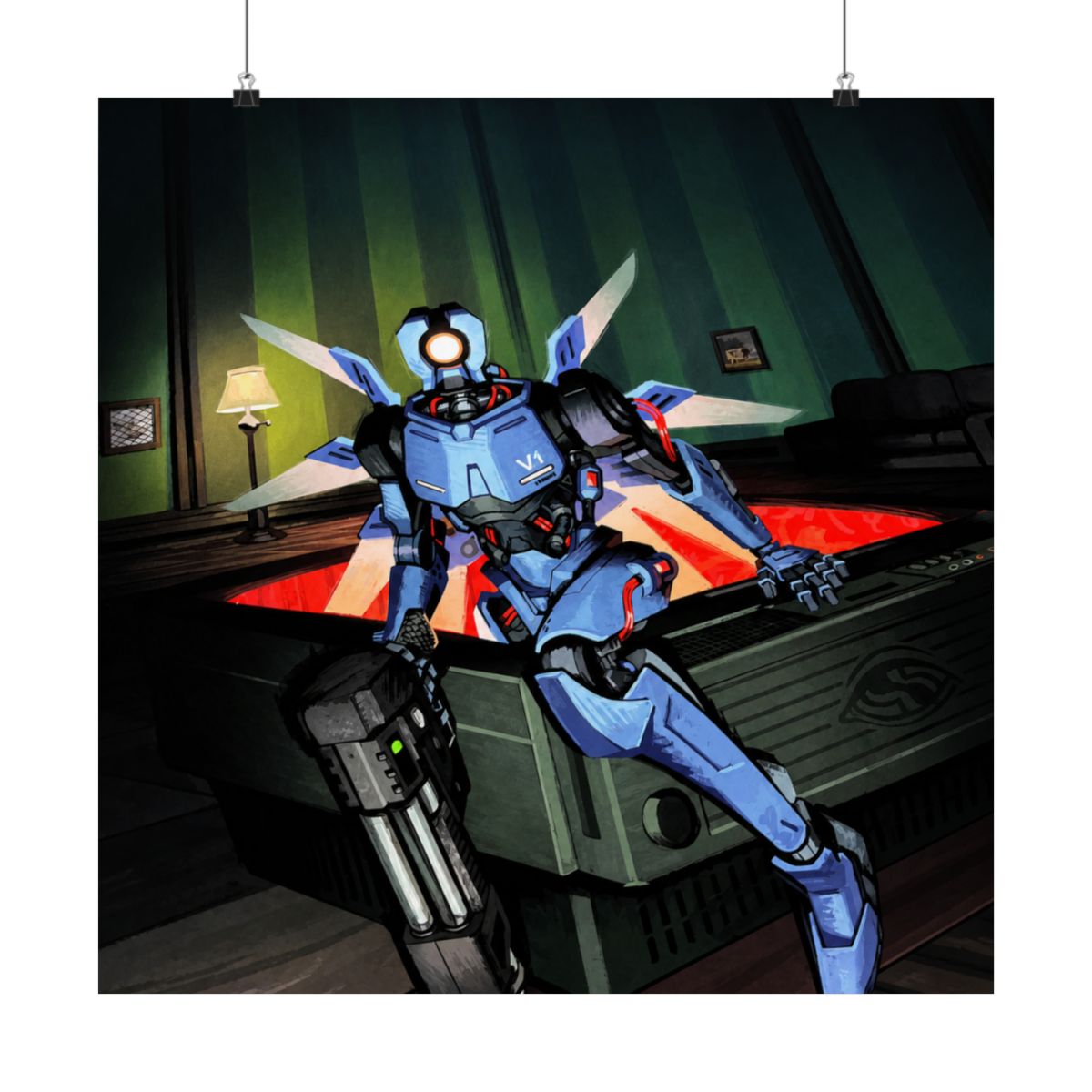 ULTRAKILL Art Print - Ultra Ring - Official Posters & Wall Art merchandise